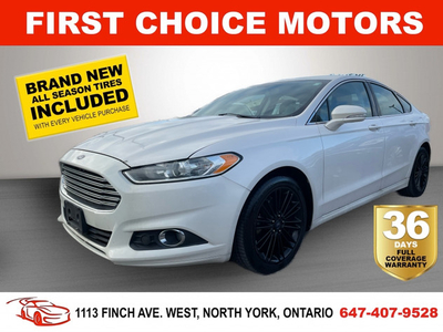 2013 FORD FUSION SE ~AUTOMATIC, FULLY CERTIFIED WITH WARRANTY!!!