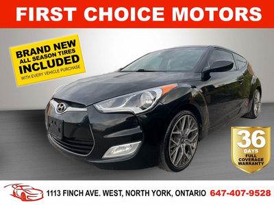 2013 HYUNDAI VELOSTER TECH ~AUTOMATIC, FULLY CERTIFIED WITH WARR