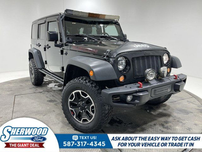 2014 Jeep Wrangler Unlimited Rubicon 4x4 - $0 Down $265 Weekly,