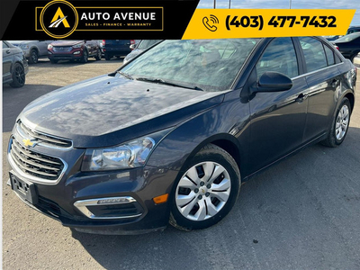 2015 Chevrolet Cruze 1LT BACKUP CAMERA, BLUETOOTH AND MUCH MORE!
