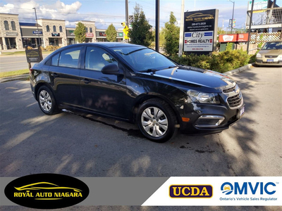 2016 CHEVROLET CRUZE LIMITED MANUAL CERTIFIED.