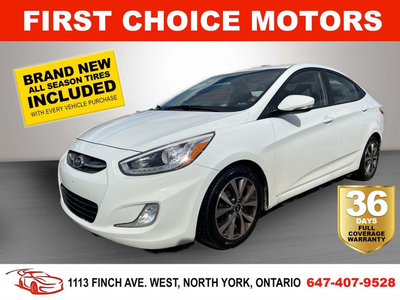 2016 HYUNDAI ACCENT GLS ~AUTOMATIC, FULLY CERTIFIED WITH WARRANT