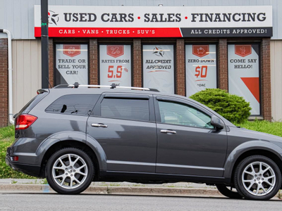 2017 Dodge Journey GT | AWD | Leather | 7 Seater | Alloys | Tin