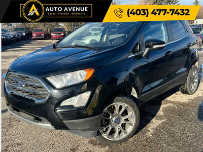 2018 Ford Ecosport Titanium RECERTIFIED, LOW KMS, SUNROOF, HEATE