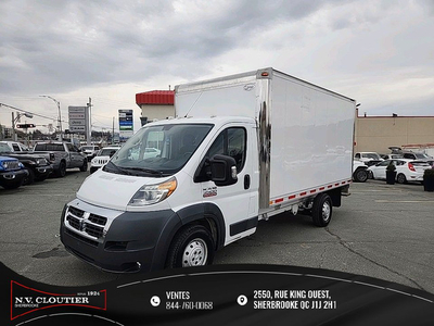 2018 RAM ProMaster 3500 Cutaway Low Roof CAMION CUBE 14PI