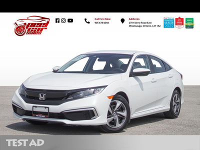 2019 Honda Civic LX|HONDA SENSING|HEATED SEATS|