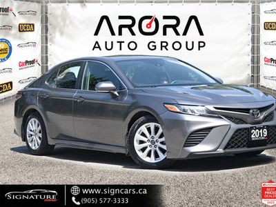 2019 Toyota Camry SE / NO ACCIDENT / LEATHER / HTD SEATS / CRUIS