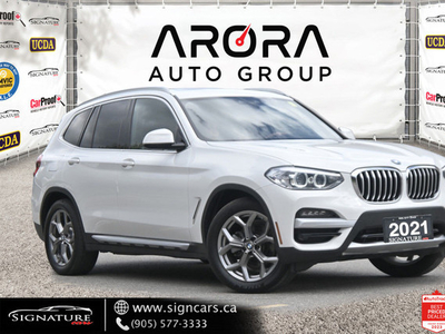2021 BMW X3 xDrive30i / AWD / NO ACCIDENT / MOONROOF / LEATHER /