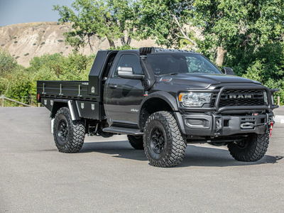 2022 Ram 3500 Cab & Chassis with custom Flat Deck
