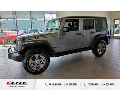 Used Jeep Wrangler Unlimited 2016 for sale in Sherbrooke, Quebec