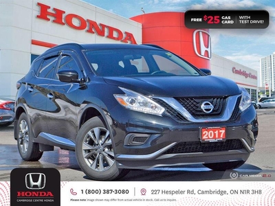 Used Nissan Murano 2017 for sale in Cambridge, Ontario