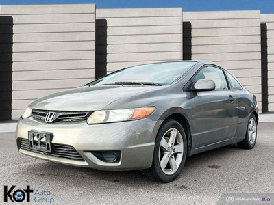 2007 Honda Civic Cpe LX AUTO, KEYLESS ENTRY, CD PLAYER WITH FM+A