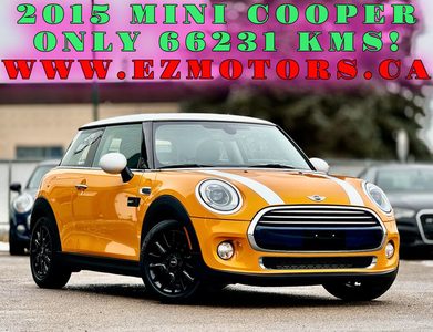 2015 MINI Cooper Hardtop ONLY 66321 KMS!! NAV! ONE OWNER! CERTIF