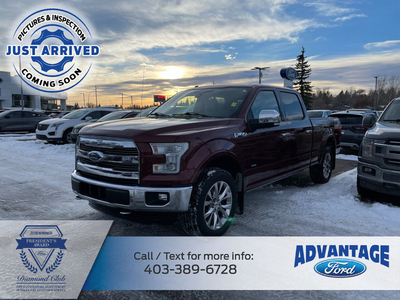 2016 Ford F-150 Lariat TECHNOLOGY PACKAGE, MAX TRAILER TOW PA...