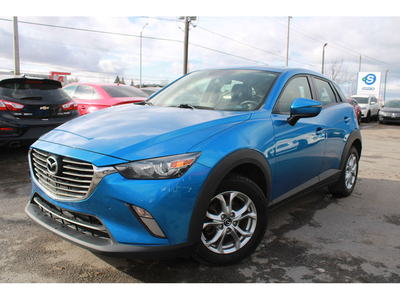 2016 Mazda CX-3 GS, MAGS, CUIR, TOIT OUVRANT, BLUETOOTH, A/C