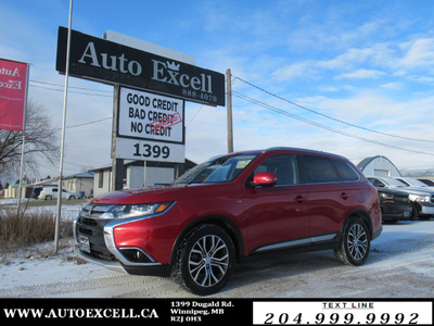 2016 Mitsubishi Outlander GT 4X4 - SUNROOF - LEATHER - 7 PASNGR