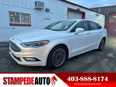 2017 Ford Fusion SE/ LEATHER / SUNROOF / POWER SEATS