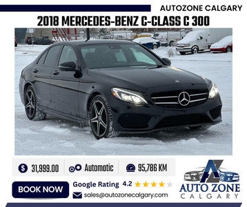 2018 Mercedes-Benz C-Class C 300 | $314.00 Bi-Weekly