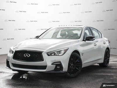 2020 INFINITI Q50 Red Sport I-LINE ProACTIVE | Local One Owner