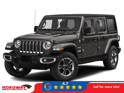 2021 Jeep Wrangler Unlimited Sahara SKY ONE-TOUCH POWER TOP |...