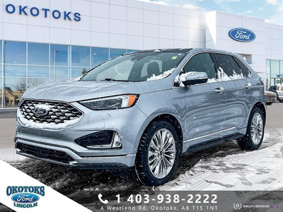2022 Ford Edge Titanium COLD WEATHER PKG/WIRELESS CHARGING/RE...