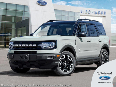 2024 Ford Bronco Sport Outer Banks 300A | Moonroof | Tow Pkg |