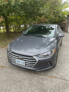 Hyundai Elantra Gray 2017