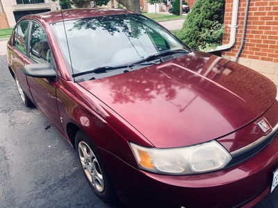 Saturn Ion - good condition with winter tires