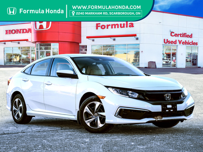 2020 Honda Civic LX | Honda Certified | No Accident