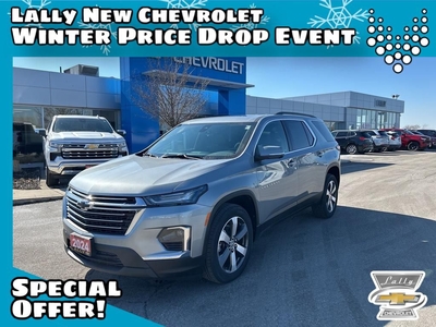 New 2024 Chevrolet Traverse Limited LT True North for Sale in Tilbury, Ontario