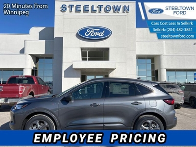 New 2024 Ford Escape ST-Line - Sunroof - Tech Package for Sale in Selkirk, Manitoba