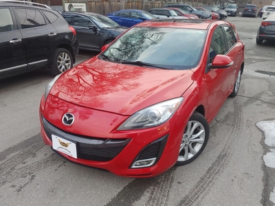 Used 2010 Mazda MAZDA3 4dr HB Sport AUTO*LEATHER*SUNROOF for Sale in Mississauga, Ontario