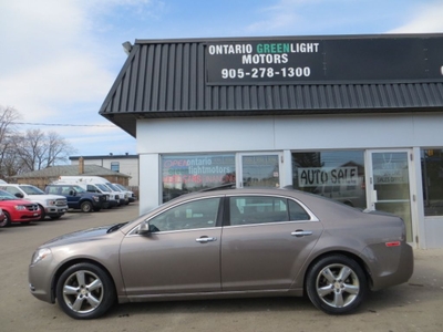 Used 2012 Chevrolet Malibu CERTIFIED,PLATINUM,LEATHER,1 OWNER,ONLY 96,000KM for Sale in Mississauga, Ontario