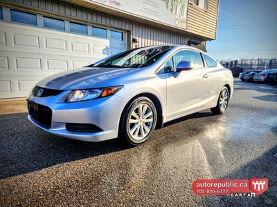 Used 2012 Honda Civic Coupe EX 92k Kms Mint Condition Certified One Owne for Sale in Orillia, Ontario