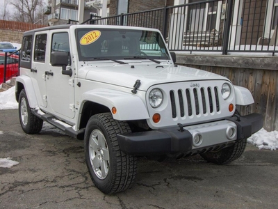 Used 2012 Jeep Wrangler Unlimited Sahara for Sale in Lower Sackville, Nova Scotia