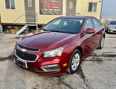 Used 2015 Chevrolet Cruze 1LT NO ACCIDENTS BACKUP CAM ALLOY WHEELS USB for Sale in Pickering, Ontario