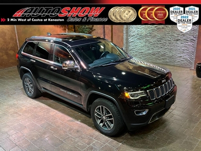 Used 2017 Jeep Grand Cherokee Limited Luxury - Pano Rf, Htd/Cooled Lthr, Rmt Strt for Sale in Winnipeg, Manitoba