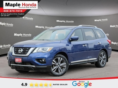 Used 2017 Nissan Pathfinder Leather Seats Sunroof Heated Seats Bluetooth for Sale in Vaughan, Ontario