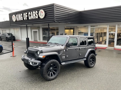 Used 2018 Jeep Wrangler Unlimited Sahara for Sale in Langley, British Columbia