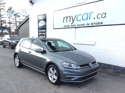 Used 2018 Volkswagen Golf 1.8 TSI Comfortline SUNROOF. BACKUP CAM. HEATED SEATS. PWR SEATS. LEATHER. ALLOYS. A/C. CRUISE. KEYLESS ENTRY. PWR GROUP for Sale in North Bay, Ontario