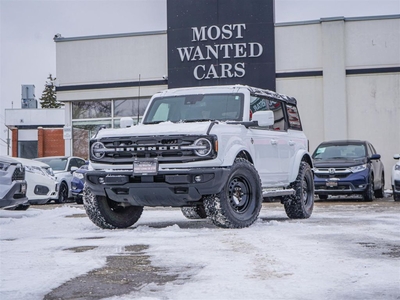 Used 2021 Ford Bronco 4X4 OUTER BANKS NAV 360 CAM APP CONNECT RMT START for Sale in Kitchener, Ontario