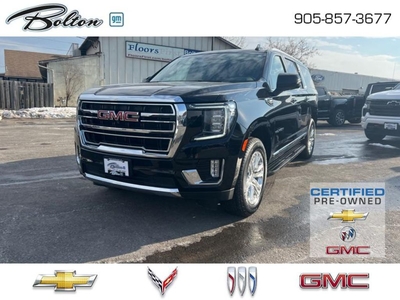 Used 2023 GMC Yukon XL SLT CERTIFIED PRE-OWNED - FINANCE AS LOW AS 4.99% for Sale in Bolton, Ontario