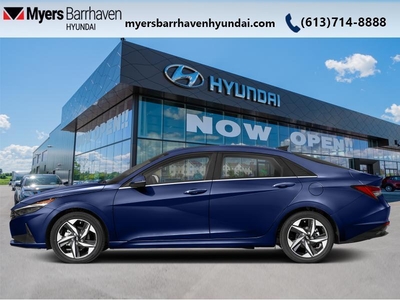 Used 2023 Hyundai Elantra Hybrid Luxury - Hybrid - Leather Seats for Sale in Nepean, Ontario
