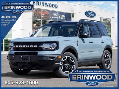 New 2022 Ford Bronco Outer Banks for Sale in Mississauga, Ontario