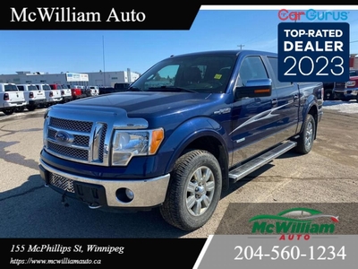 Used 2012 Ford F-150 4WD SUPERCREW for Sale in Winnipeg, Manitoba