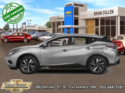 Used 2016 Nissan Murano SL for Sale in St Catharines, Ontario