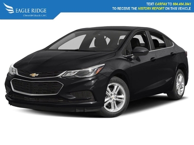 Used 2018 Chevrolet Cruze LT Auto Brake assist, Delay-off headlights, Electronic Stability Control, Emergency communication system for Sale in Coquitlam, British Columbia