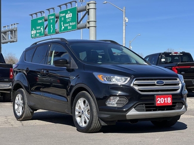 Used 2018 Ford Escape SEL PANORAMIC MOONROOF LEATHER HEATED SEATS AND WHEEL for Sale in Kitchener, Ontario