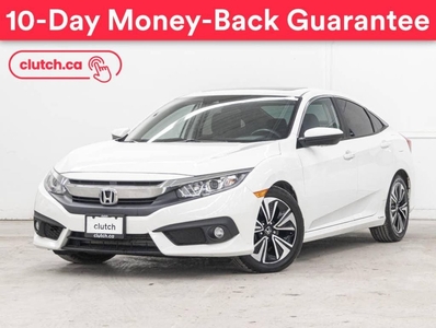 Used 2018 Honda Civic Sedan EX-T w/ Adaptive Cruise, Rearview Cam, Apple CarPlay for Sale in Toronto, Ontario