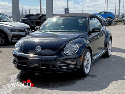 Used 2019 Volkswagen Beetle Convertible 2.0L Wolfsburg! Convertible! Clean CarFax! for Sale in Whitby, Ontario